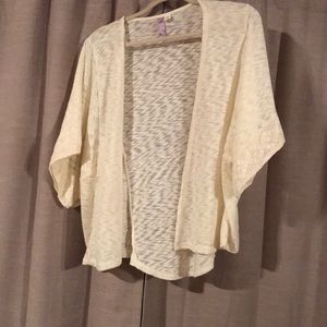 Short sleeve cardigan